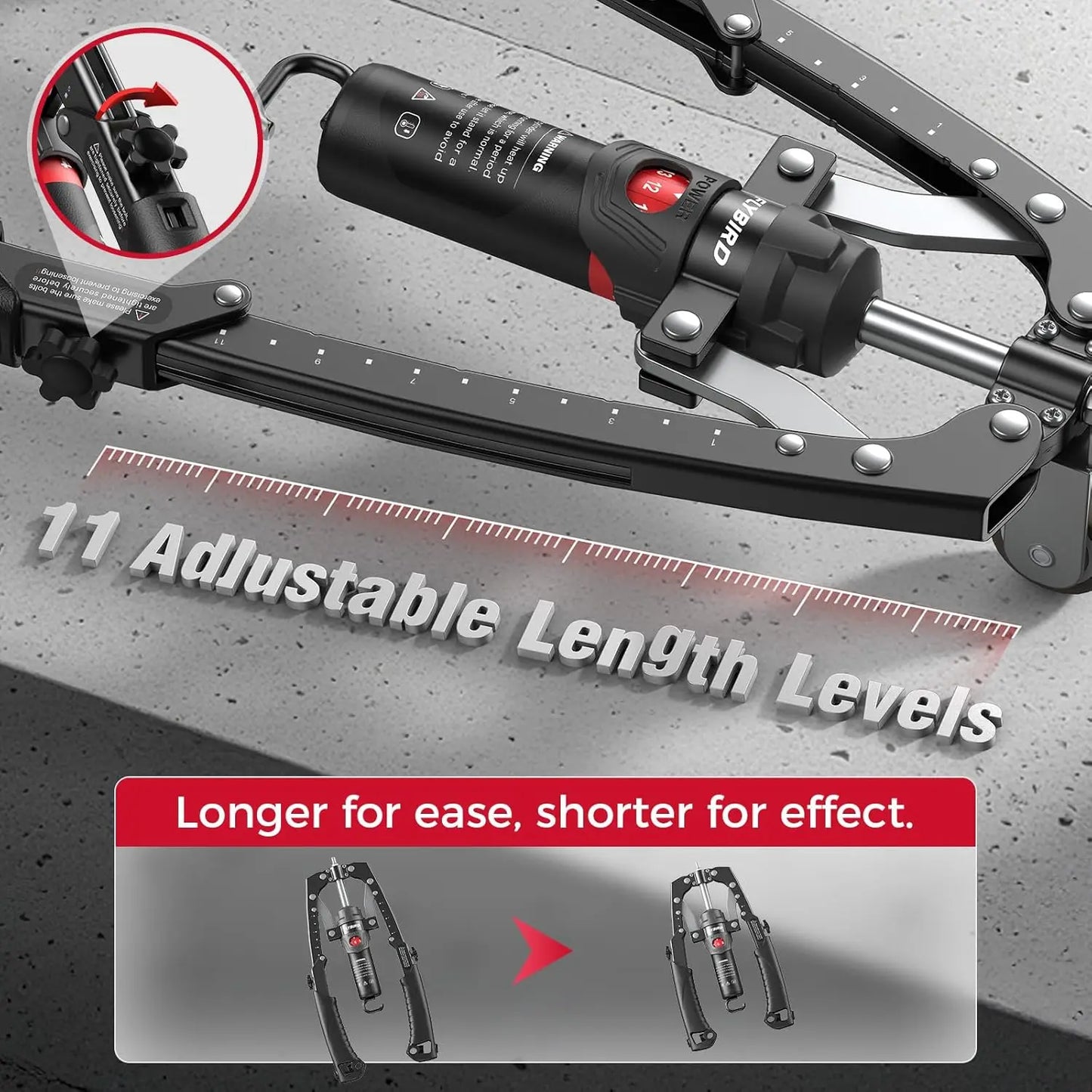 FED Fitness Arm Exerciser With Ab Roller And Hydraulic Power