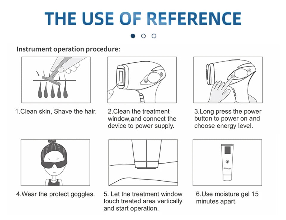 MLAY T4 IPL Laser Hair Removal Epilator For Home Use