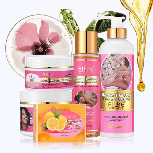 AILKE Skin Glowing Body Lotion Niacinamide Brightening Moisturizing Cream