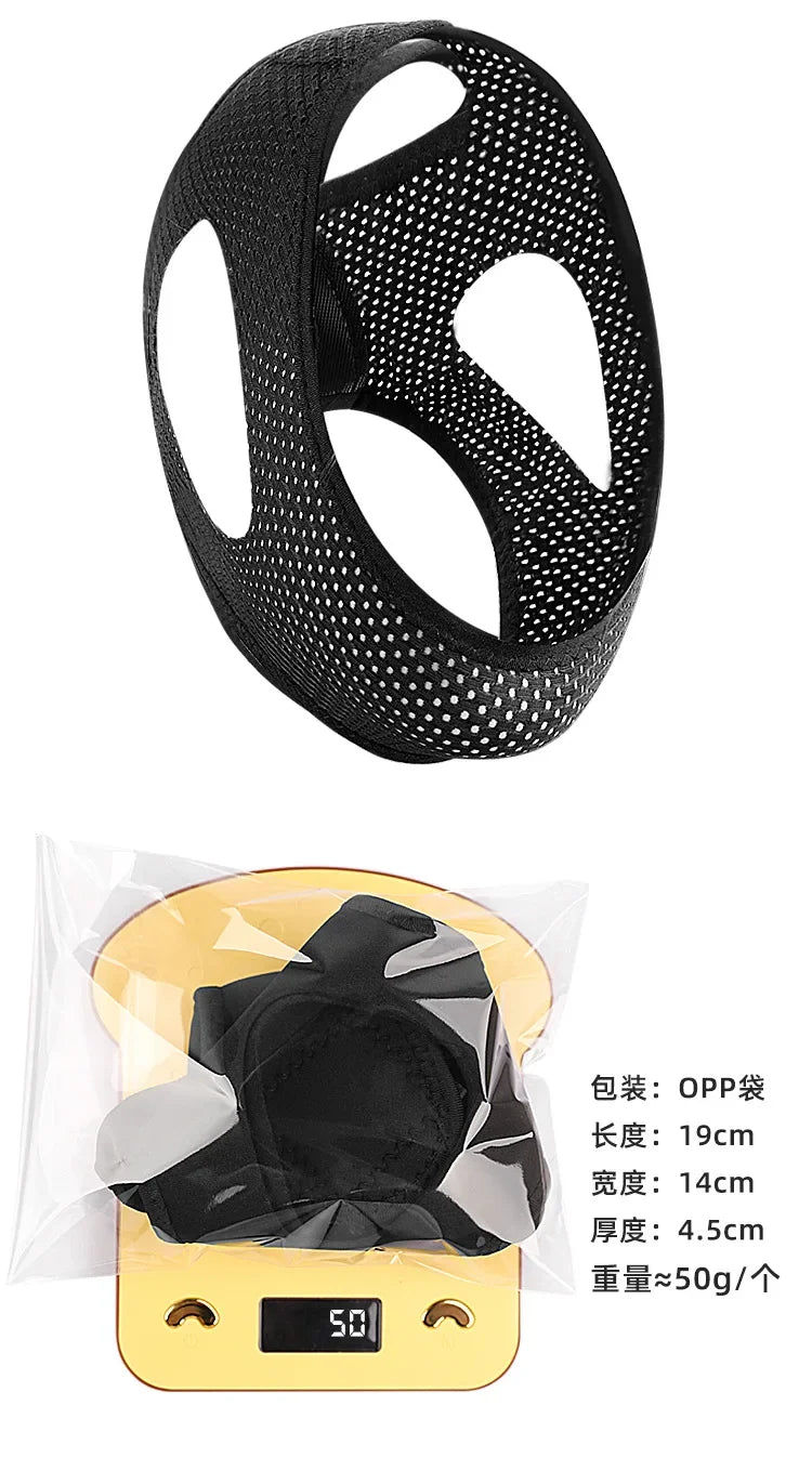 Anti Snore Chin Strap For Sleep Support And Snoring Reduction