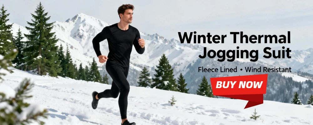 Men's Warm Compression Leggings For Running And Training
