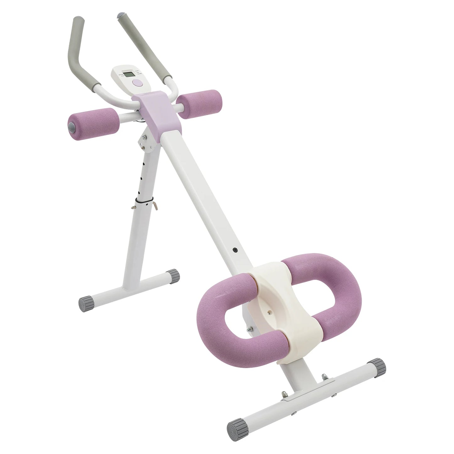 Foldable Abdominal Trainer With Adjustable Incline And Heights