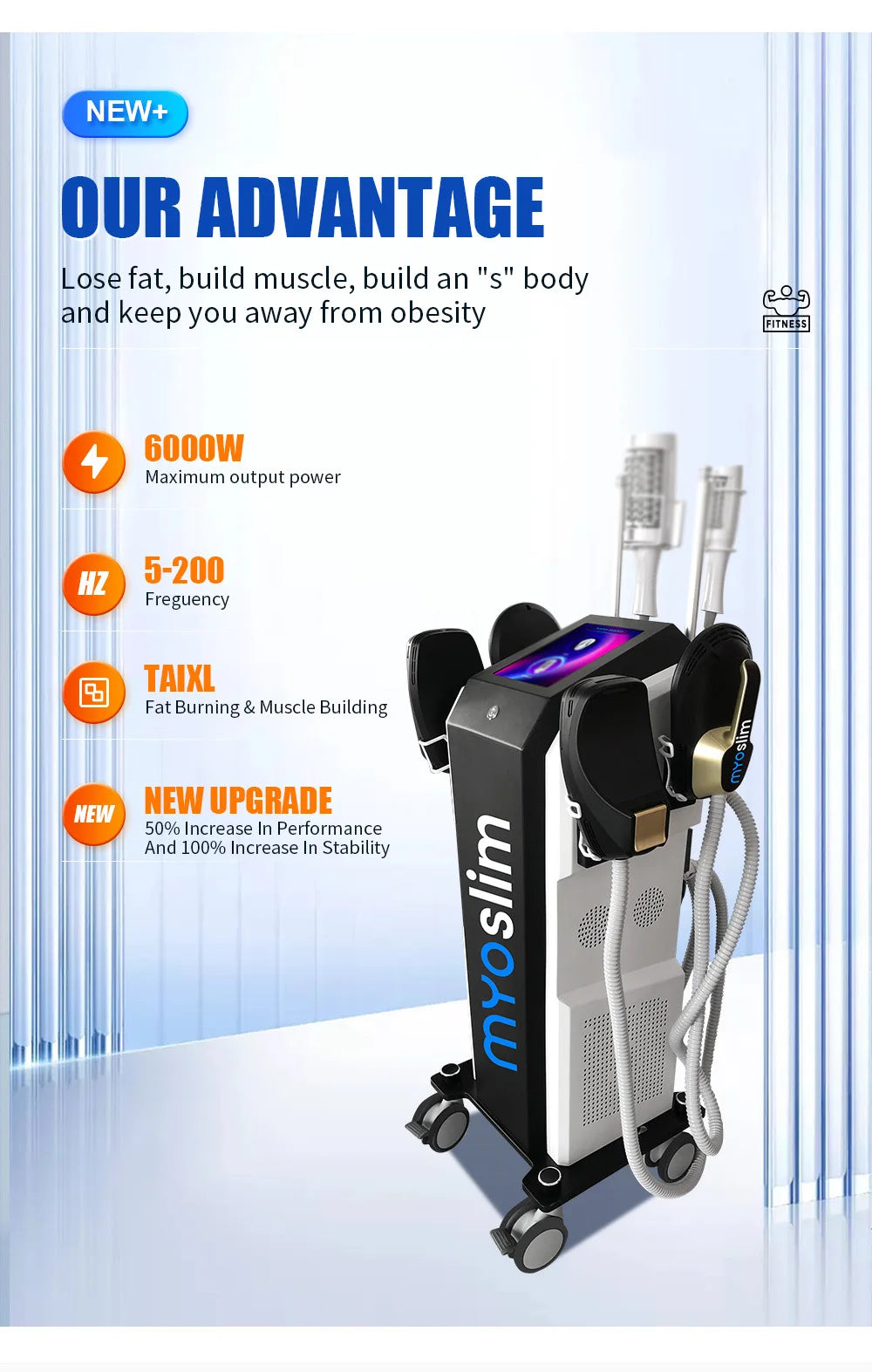TAIXL MYOslim 6500W Sculpting Butt Lift Machine 2 In 1