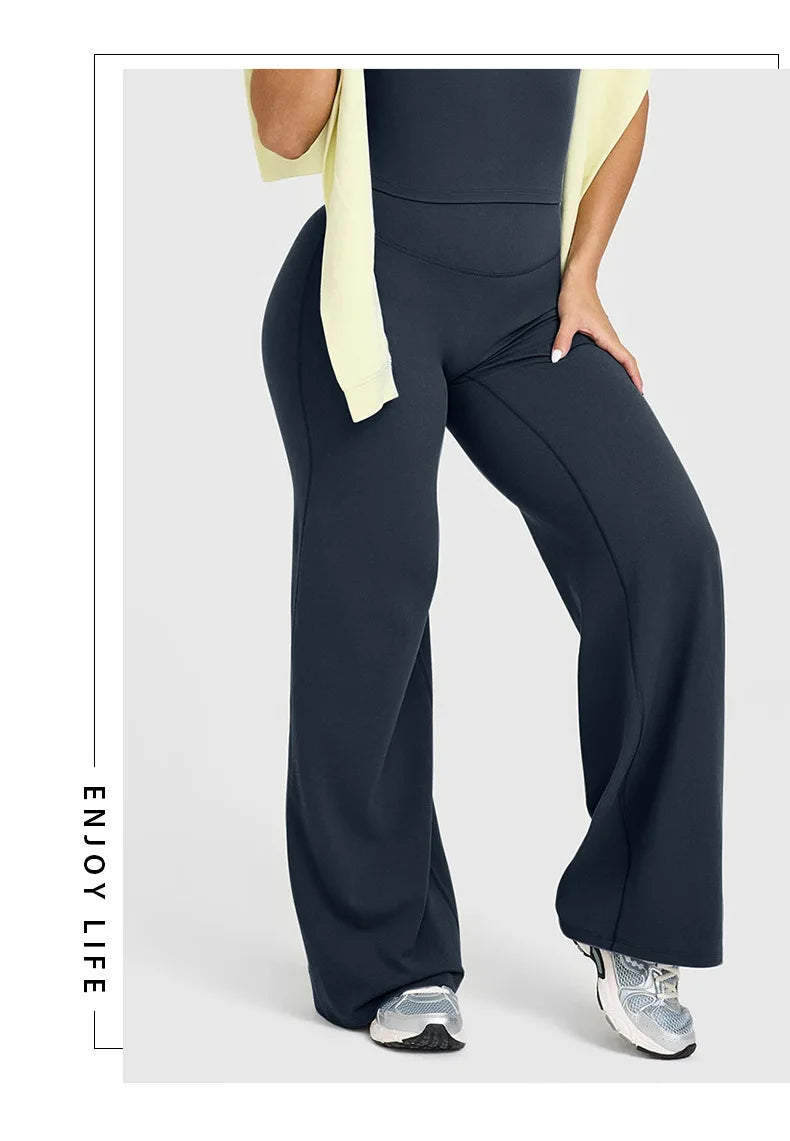 STOUREG Soft Butter Fabric Sport Trousers For Women Yoga Pants