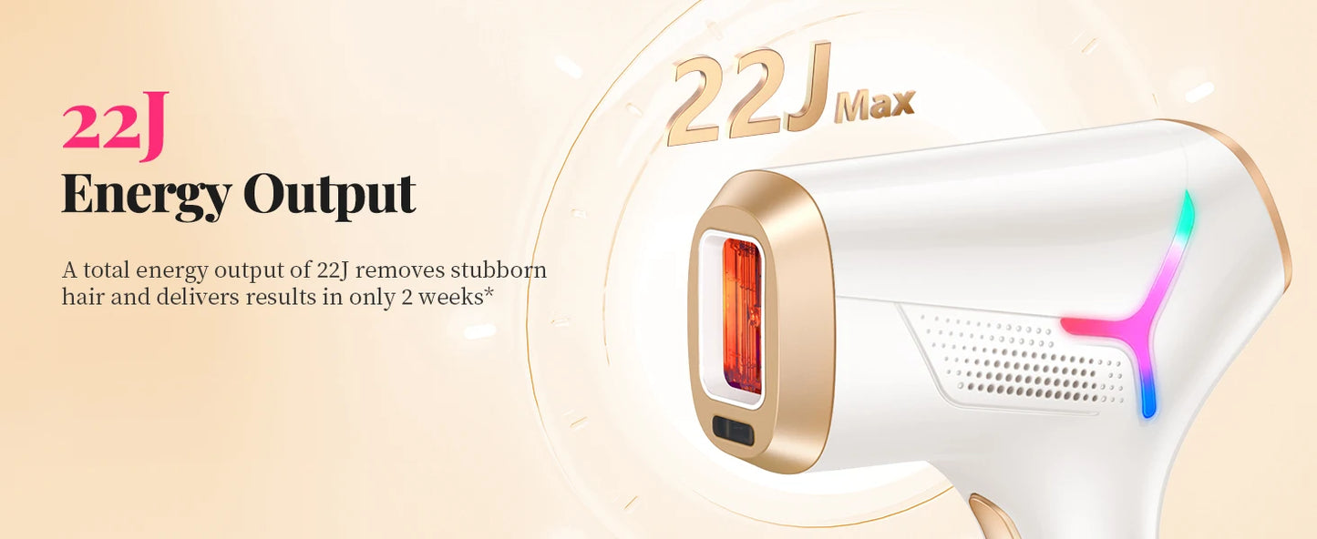 Totmizby IPL Laser Hair Removal Epilator For Body And Face