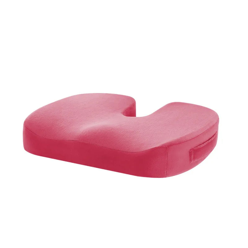 Gel Memory Foam Seat Cushion Non Slip Orthopedic Coccyx Relief Pad