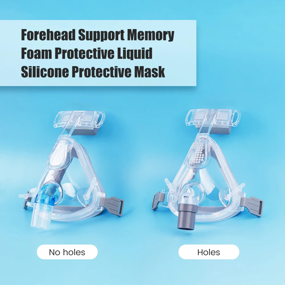 CPAP Apnea Mask For Auto Breathing Machine With Headgear