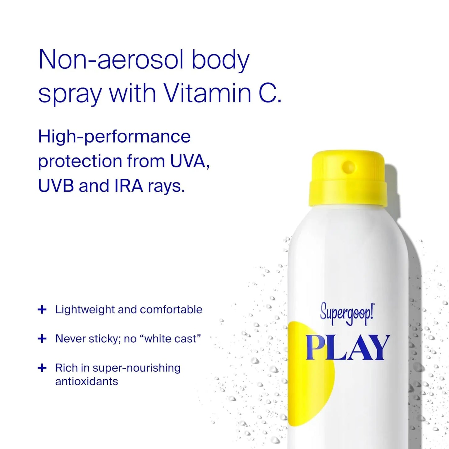 SPF 50 Vitamin C Body Mist Sunscreen Spray Sensitive Skin