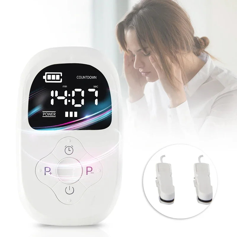 Homulaser Ear Clip CES Therapy Device For Sleep And Relaxation