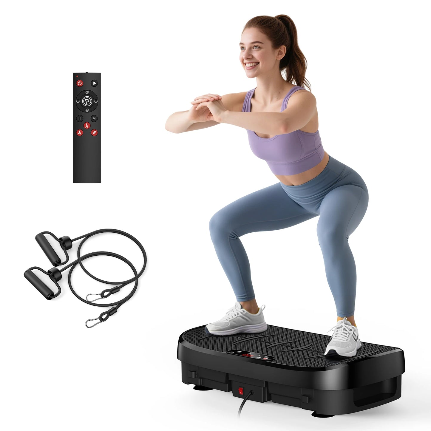 Vibration Plate Exercise Machine 120 Levels For Home Gym