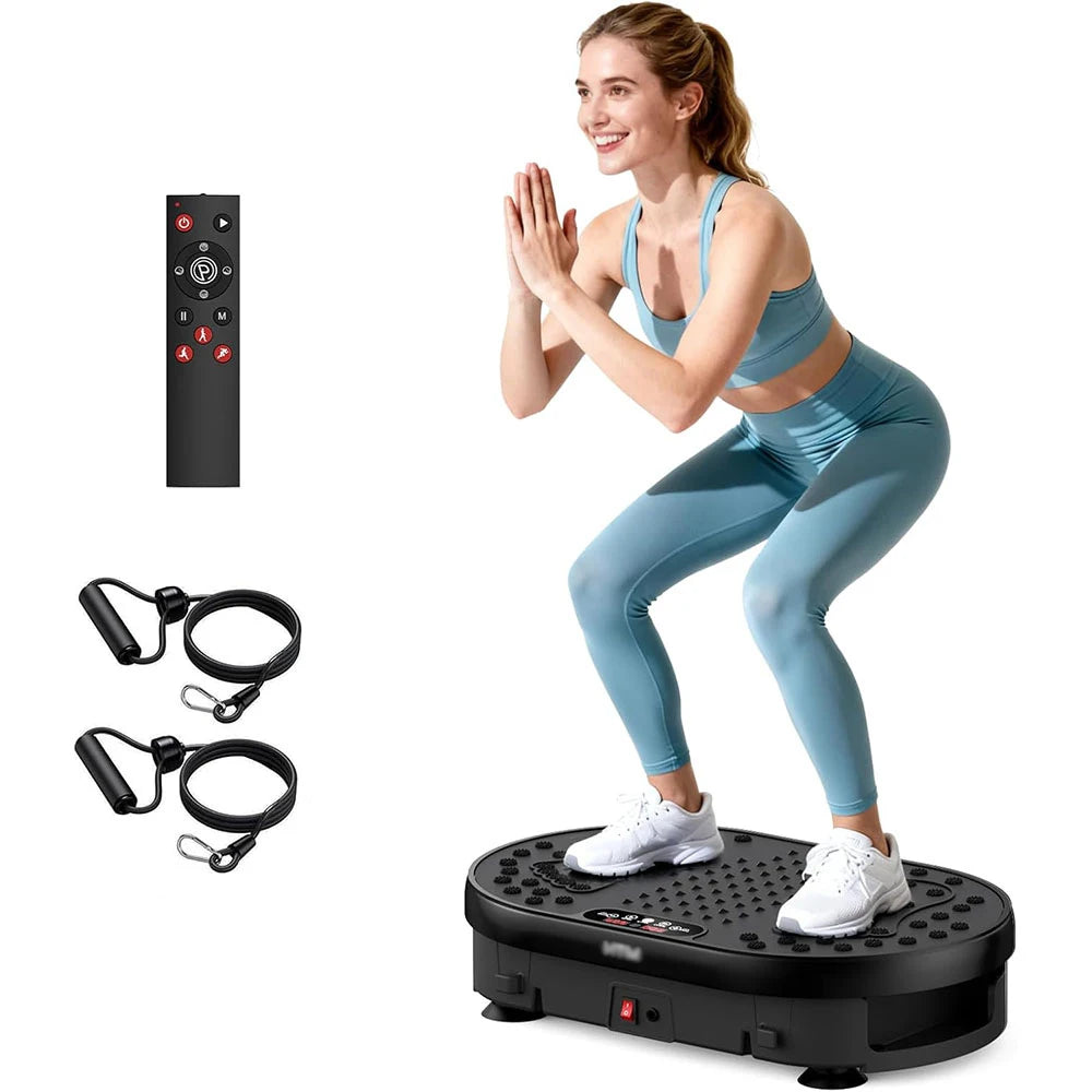HTM Vibration Plate With Remote Control 120 Speed Levels