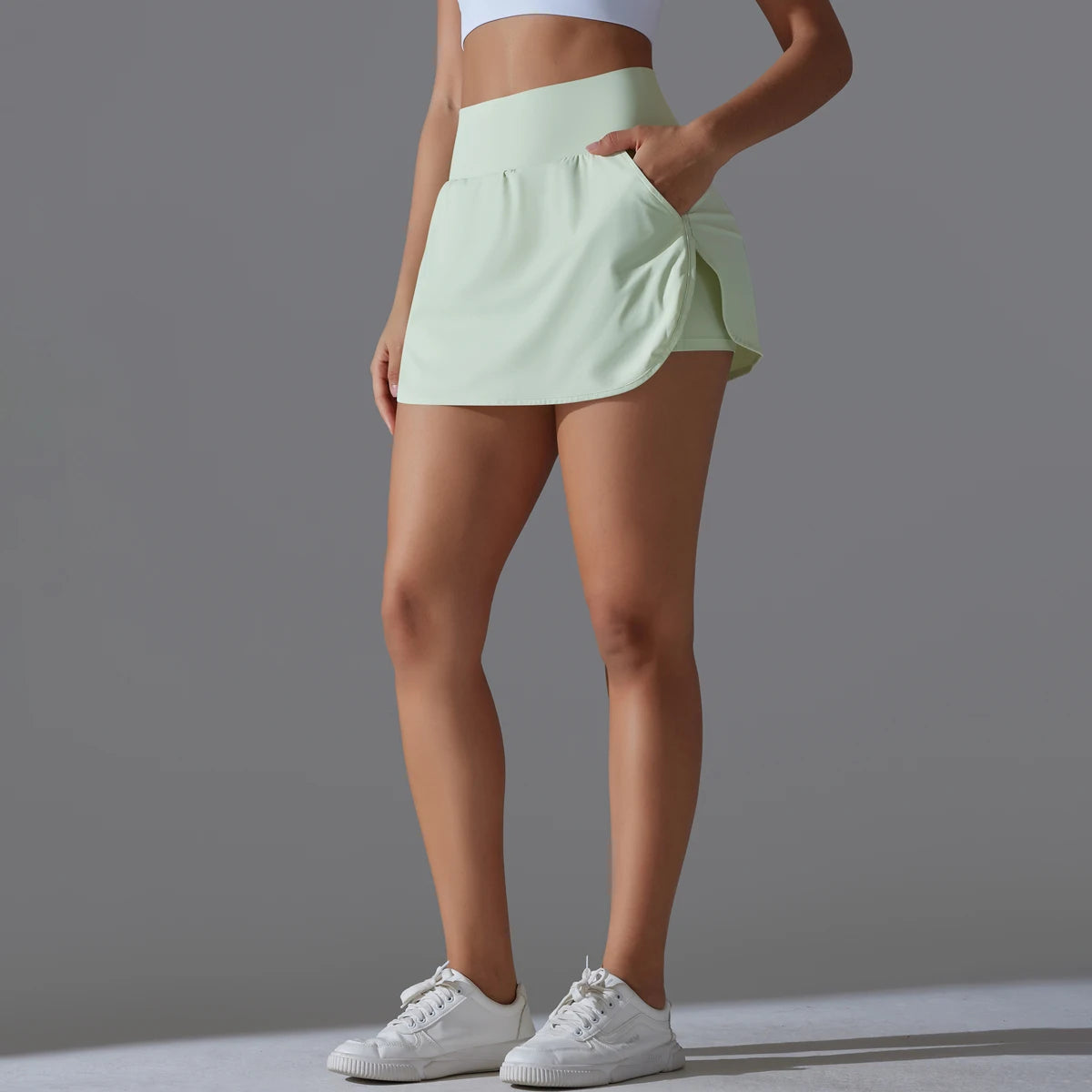 Hamidou Outdoor Sports Yoga Skirt For Badminton And Tennis