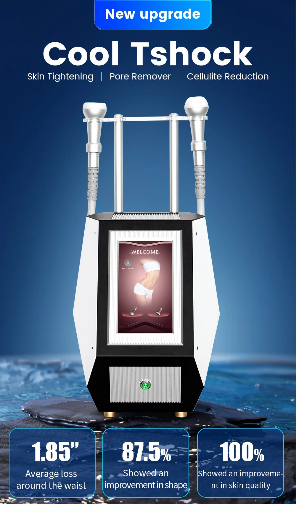 Myoslim Hot Cold Skin Firming Cryo Portable Facial Body Contouring