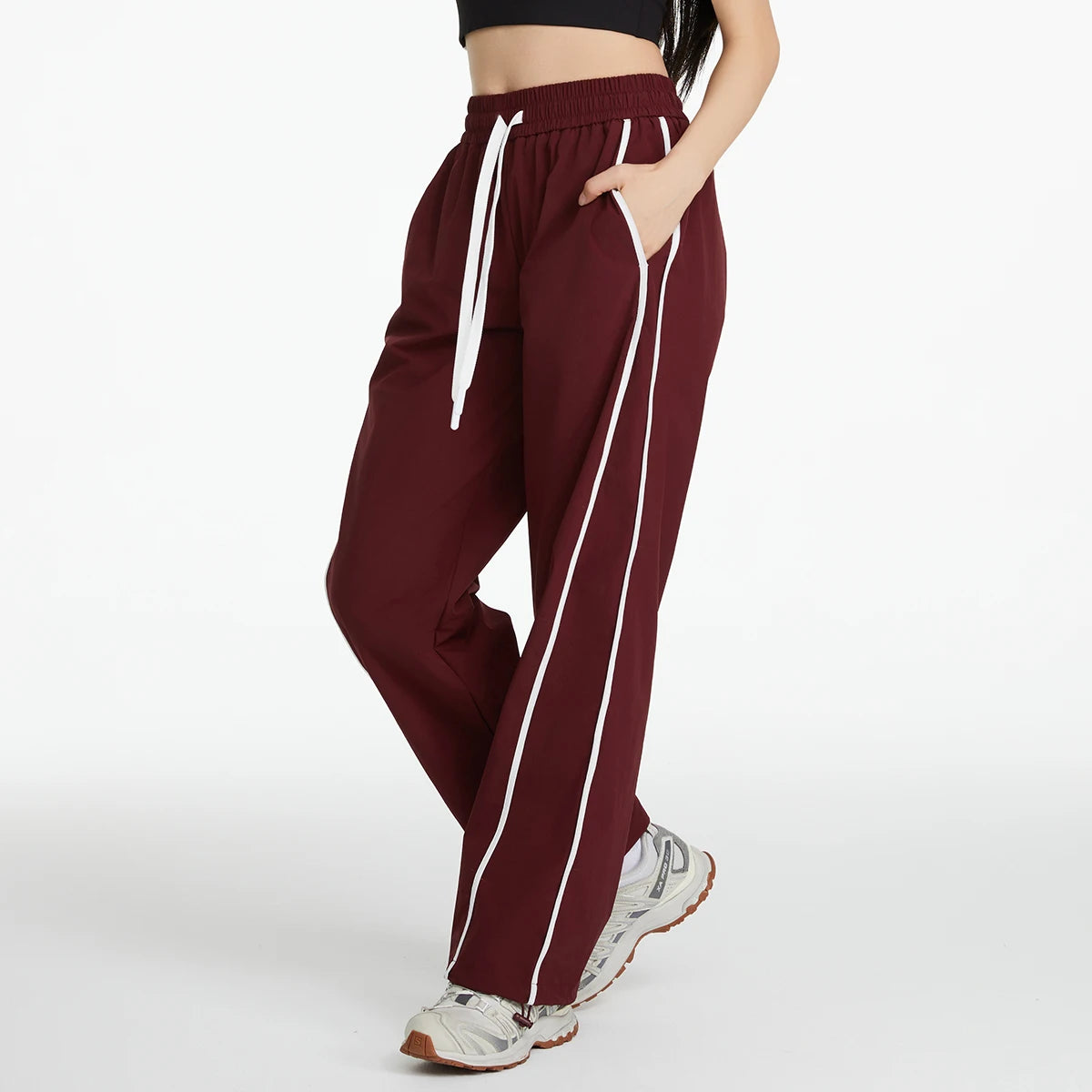 SKINOFSKIN Womens Summer Sports Trousers Windproof Quick Dry Sun Protection