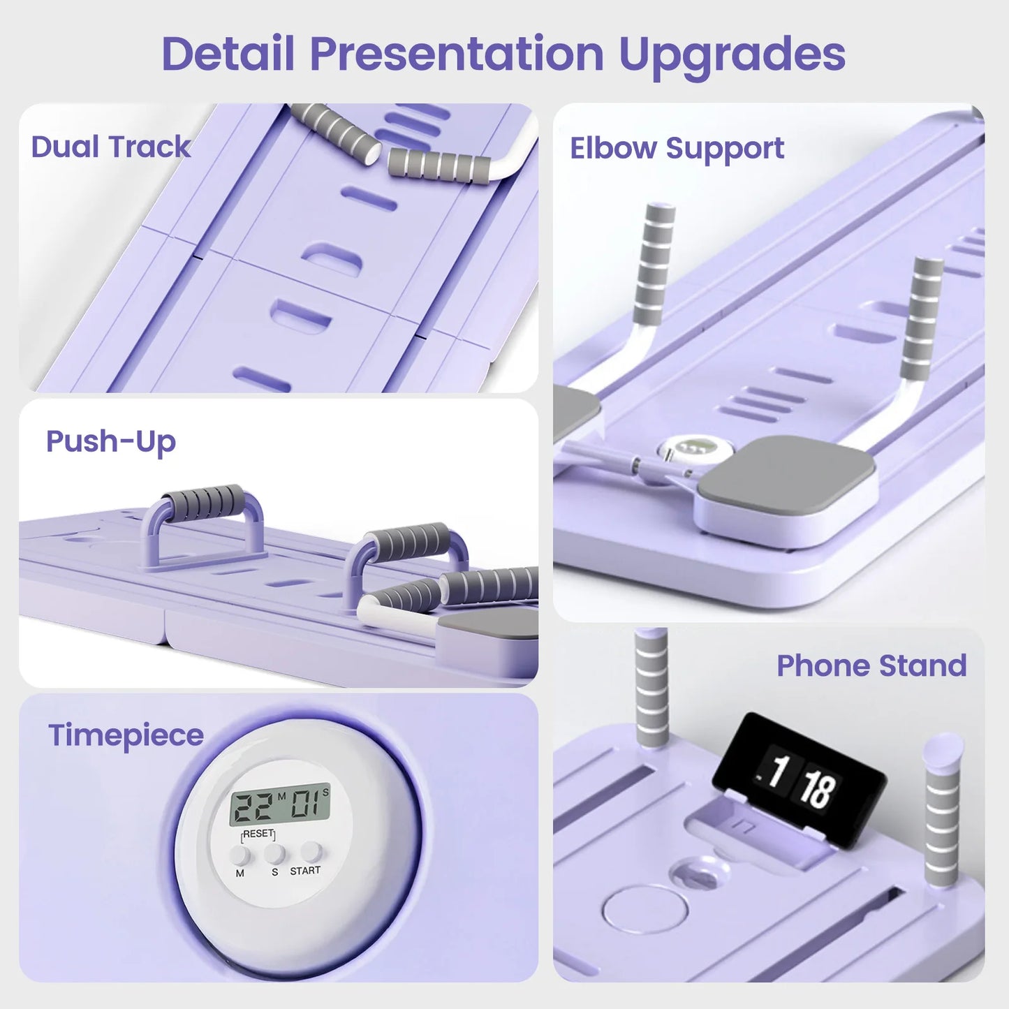 Ab Core Trainer Abdominal Exercise Board With Resistance Bands