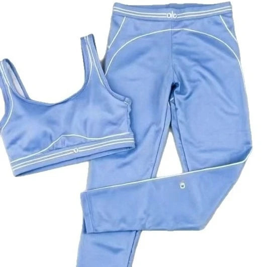 Women Slim Fit Yoga Outfit With Stretch Polyester Graphic Design