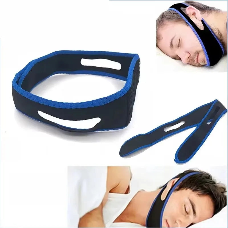 Anti Snore Chin Strap For Sleep Support And Snoring Reduction