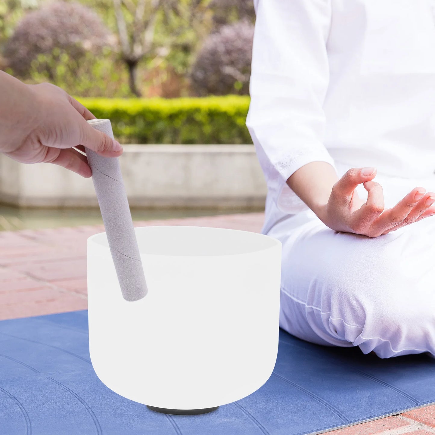 Crystal Singing Bowl Chakra Healing Instrument For Meditation And Yoga