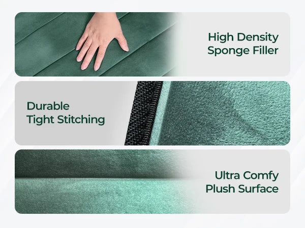 HIMOUTA Full Body Massage Mat With Heat 10 Vibrating Motors Detachable Pad