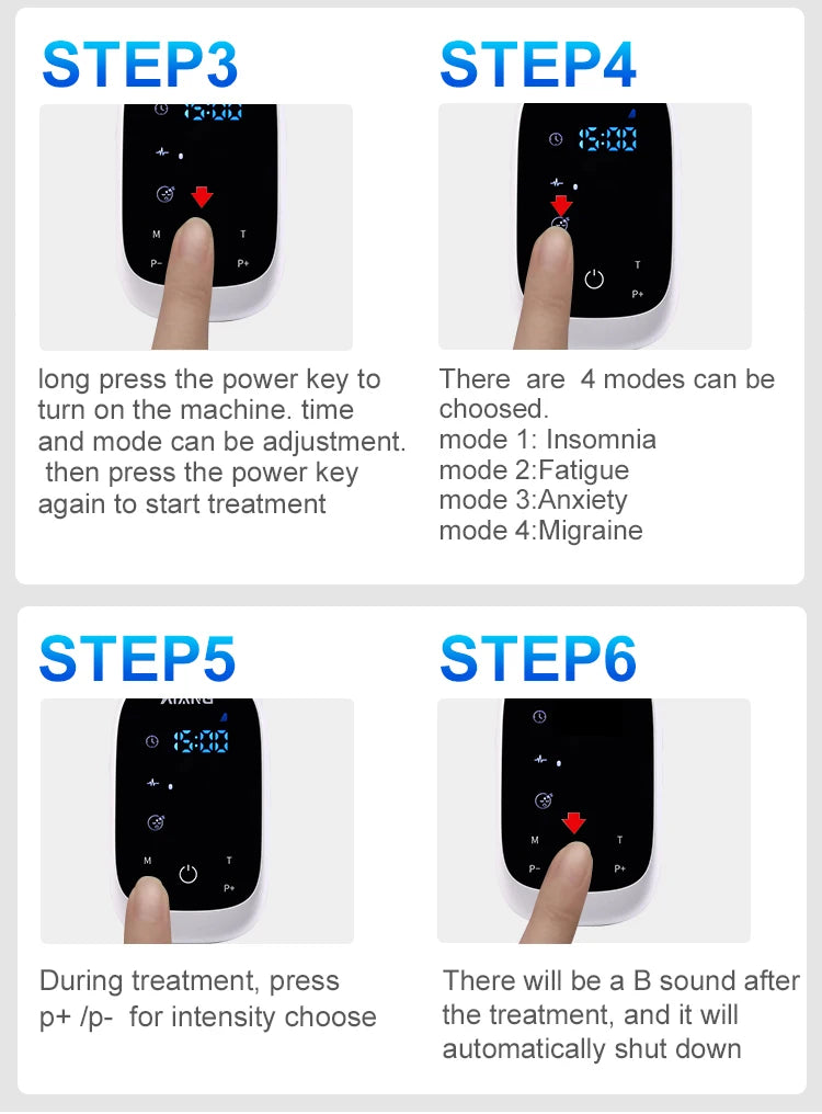 ATANG CES Insomnia Device For Cranial Electrotherapy Stimulation