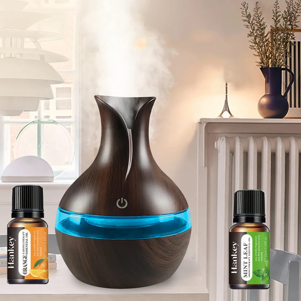 Miflame Desktop Touch USB Humidifier With Aromatherapy Oils