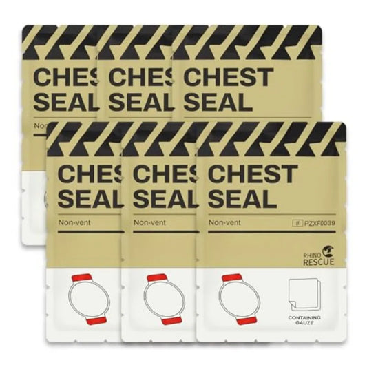 Chest Seal Non Sterile Trauma Dressing Occlusive Pad IFAK Refill