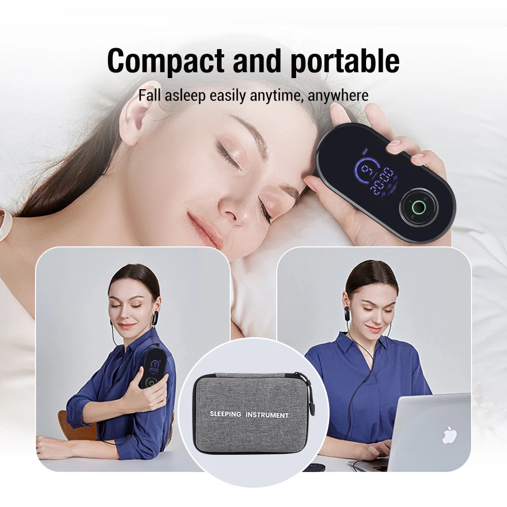 Ms.Dear Microcurrent Sleep Aid Ear Clip Device For Insomnia And Anxiety