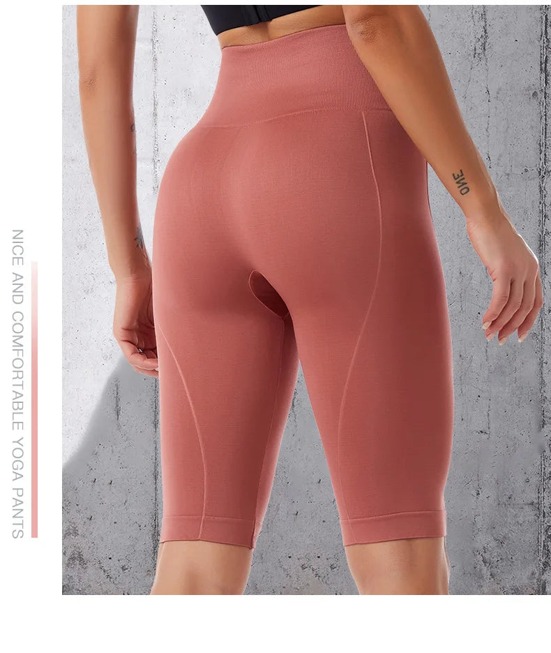 Women Fitness Yoga Pants High Waist Breathable Quick Drying Running