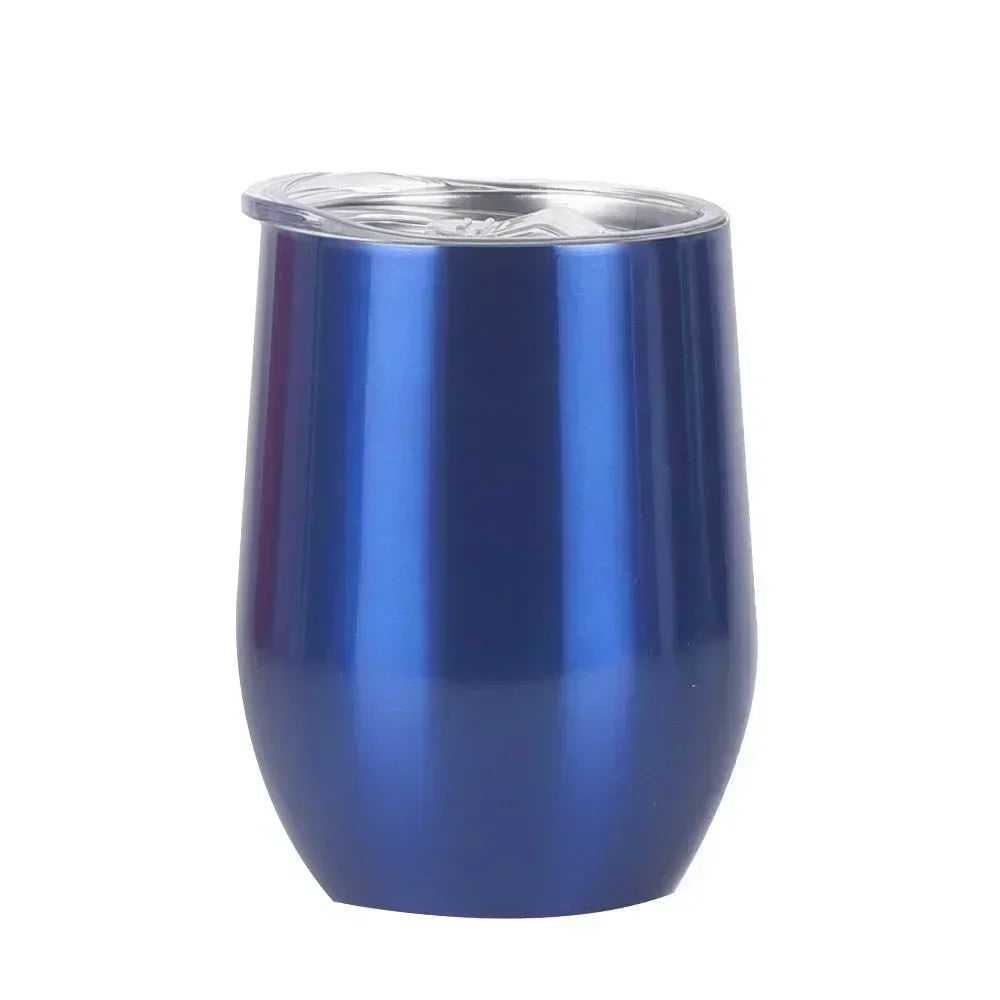 Insulated Stainless Steel Travel Tumbler With Double Wall Keeps Drinks Hot For 12 To 24 Hours 12 Oz Cap
