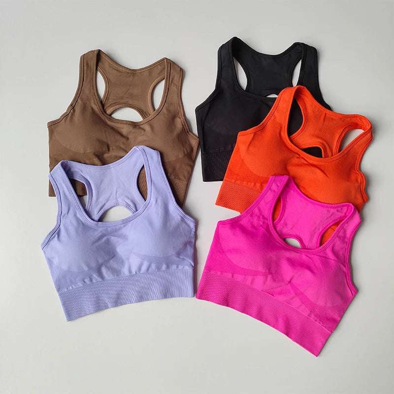 Women Sports Bra Set Yoga Leggings Tank Top 2 Piece