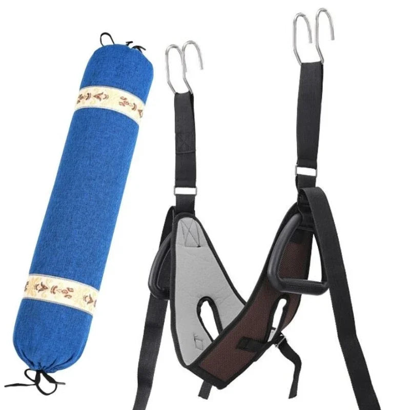 Cervical Traction Neck Stretching Device With Suspension Belt For At Home Therapy And Posture Support