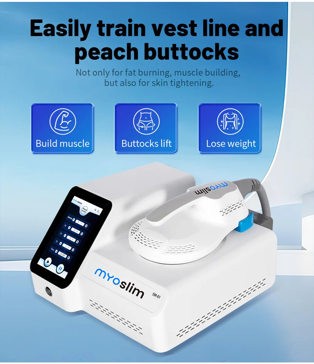 MYOSLIM 6500W EMS Muscle Builder And Fat Reducer Advanced Technology