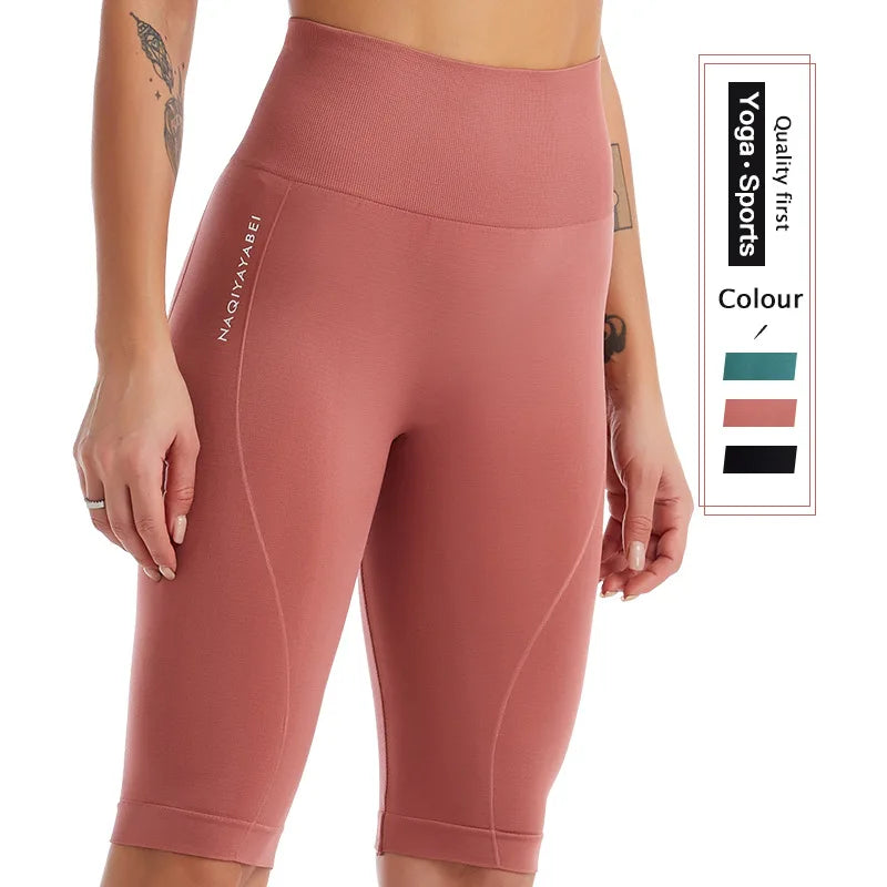 Women Fitness Yoga Pants High Waist Breathable Quick Drying Running