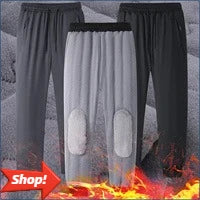 Men's Warm Compression Leggings For Running And Training