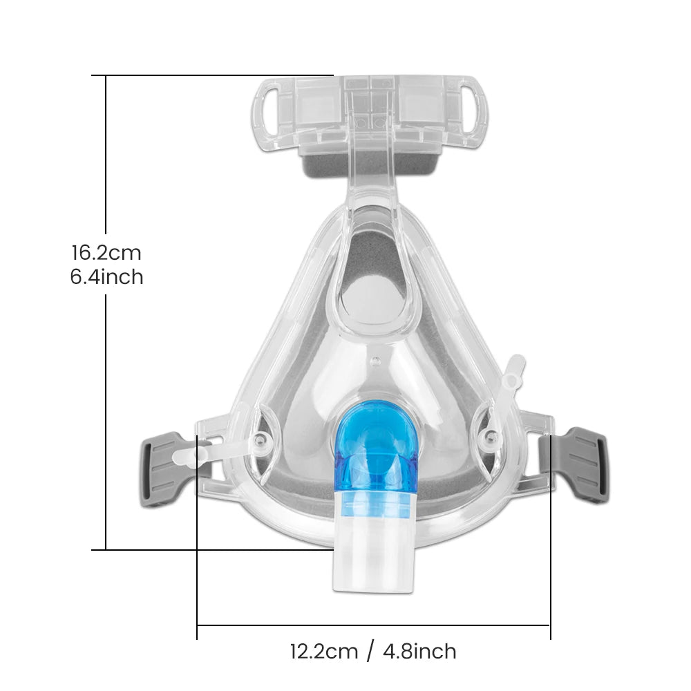 CPAP Apnea Mask For Auto Breathing Machine With Headgear