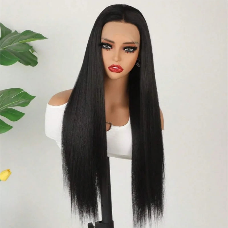 Fiumer HD Transparent Lace Front Wigs 13x4 Remy Brazilian Human Hair Baby Hair Swiss Lace Natural Parting