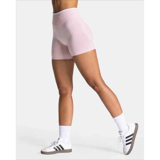Meheol Seamless Gym Shorts Women High Waist Yoga Running