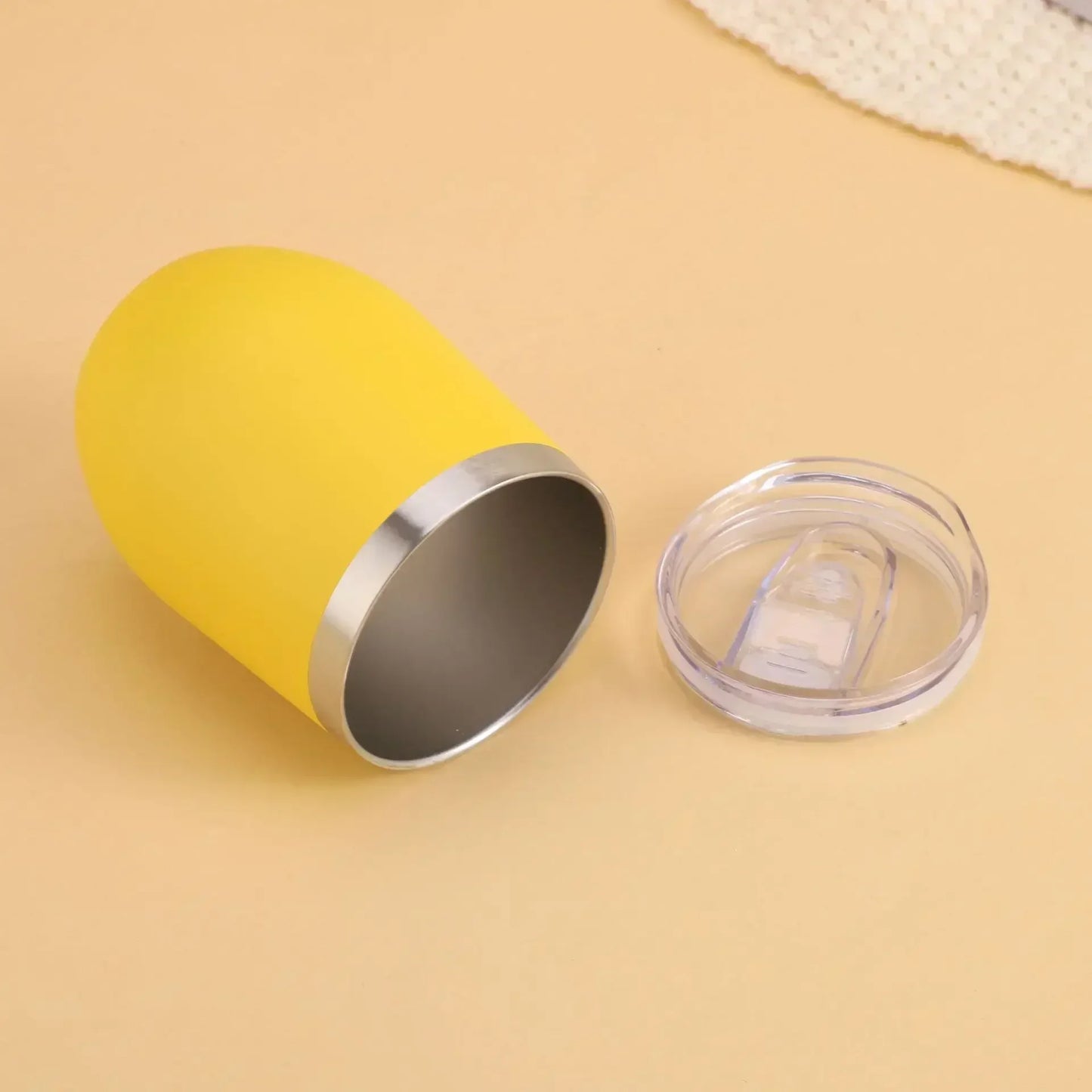 Insulated Stainless Steel Travel Tumbler With Double Wall Keeps Drinks Hot For 12 To 24 Hours 12 Oz Cap